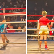 ボクシングの試合
