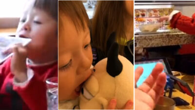 「スシロー」ペロペロ幼児　ヤバイ余罪が次々と　一家にモラル無し？　母親は次男のオムツを飲食店内で、、、