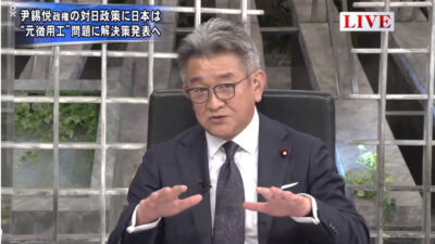 日韓議連幹事長「ここは一発、韓国を信じる」 ホワイト国復帰、通貨スワップ再開は「裏切られる」が前提?