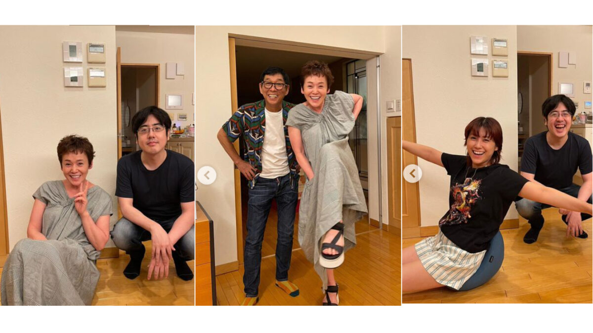 大竹しのぶさん、さんまさんら「４人家族」の写真を公開　ネットで「なんでだろう　なんか涙出てきたわ…」